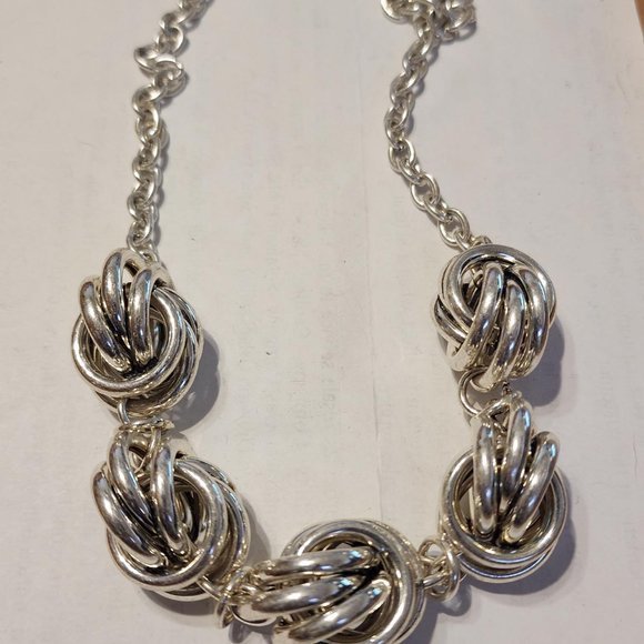 Silver Plunder Necklace‎ - Picture 2 of 4